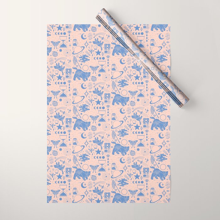 Collecting the Stars Wrapping Paper Gallery Image 1
