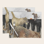 Minimal Leopards Placemat Gallery Image 1
