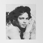 Dorothy Dandridge. Throw Blanket Gallery Image 2
