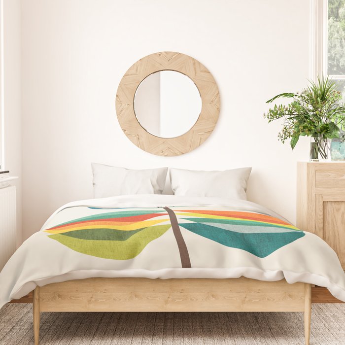 Whimsical Bloom Duvet Cover Gallery Image 3