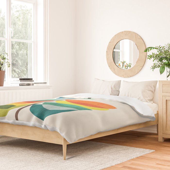 Whimsical Bloom Duvet Cover Gallery Image 2