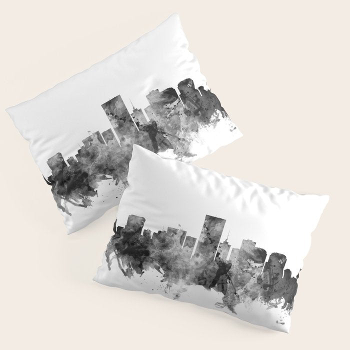 Richmond Virginia Skyline Pillow Sham Gallery Image 3