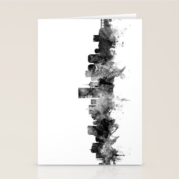 Richmond Virginia Skyline Stationery Card Gallery Image 2