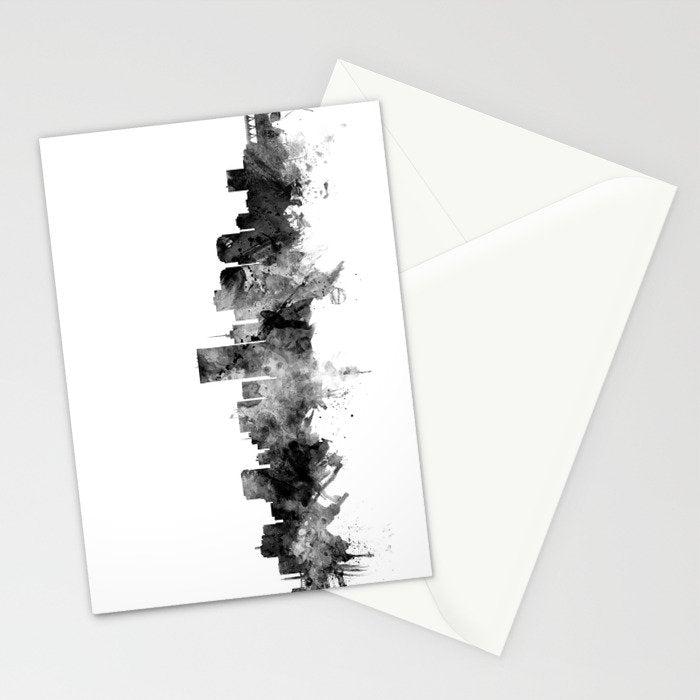 Richmond Virginia Skyline Stationery Card Gallery Image 2