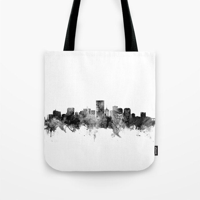 Richmond Virginia Skyline Tote Bag Gallery Image 1