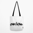 Richmond Virginia Skyline Tote Bag Gallery Image 2