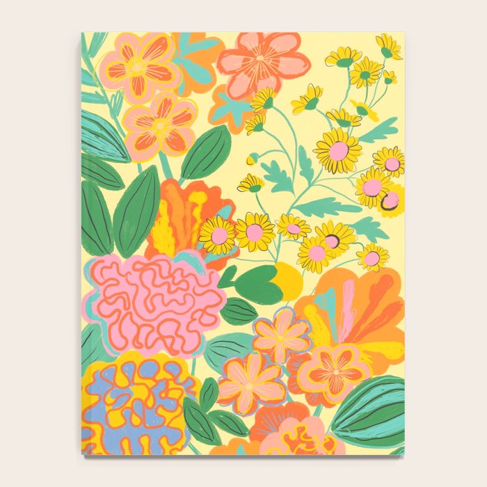Yellow floral Notebook Gallery Image 4