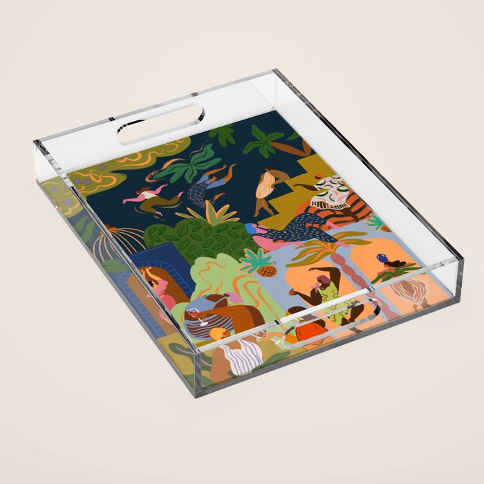 Fiesta Acrylic Tray Gallery Image 1