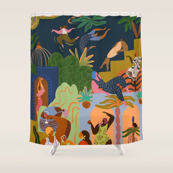 Fiesta Shower Curtain Gallery Image 1