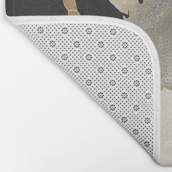 Minimalist Crab Bath Mat Gallery Image 2