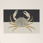 Minimalist Crab Welcome Mat Gallery Image 1
