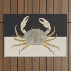 Minimalist Crab Outdoor Rug Gallery Image 1