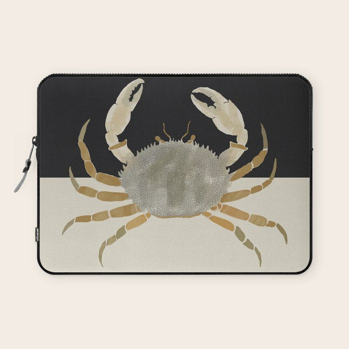 Minimalist Crab Laptop Sleeve Gallery Image 1
