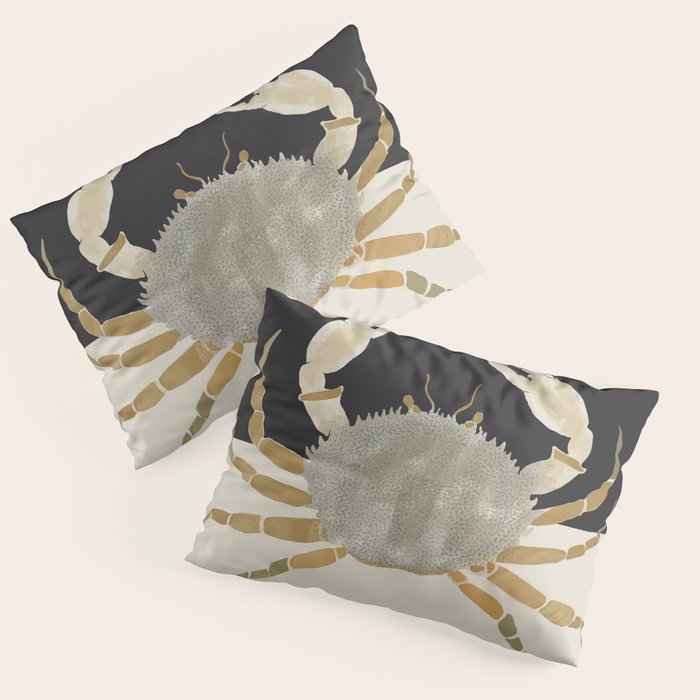 Minimalist Crab Pillow Sham Gallery Image 1