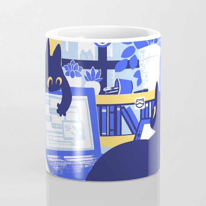 Working From Home Coffee Mug Gallery Image 4