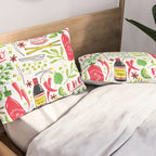 Vietnamese Pho Soup Sriracha Pillow Sham Gallery Image 2