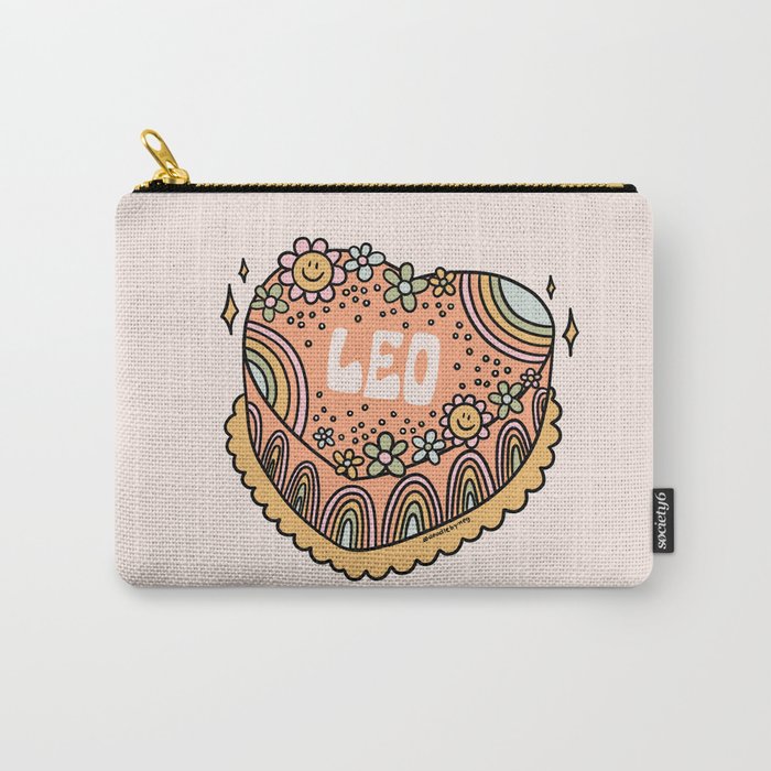 Leo Heart Cake Carry All Pouch Gallery Image 1