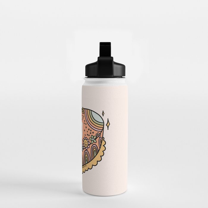 Leo Heart Cake Water Bottle Gallery Image 2
