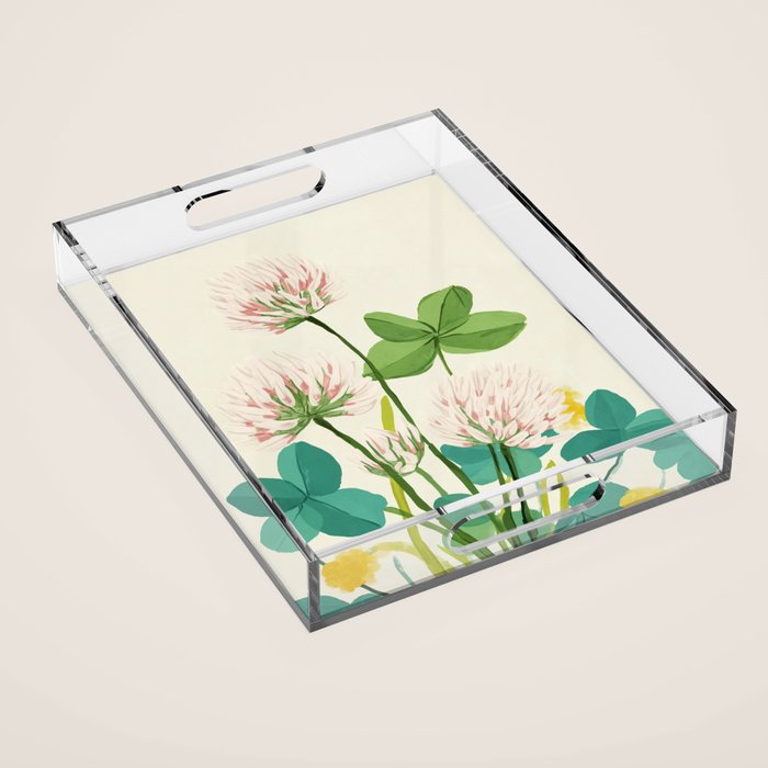 Soft Field Harmony Acrylic Tray Gallery Image 1
