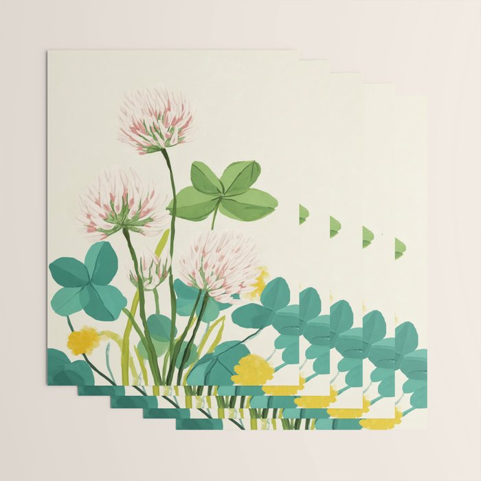 Soft Field Harmony Wrapping Paper Gallery Image 3