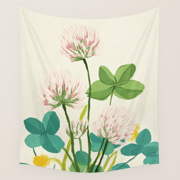 Soft Field Harmony Wall Tapestry Gallery Image 4
