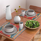 Qashqaâi Gabbeh Fars Southwest Persian Rug Print Placemat Gallery Image 2