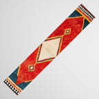 Qashqaâi Gabbeh Fars Southwest Persian Rug Print Table Runner Gallery Image 3