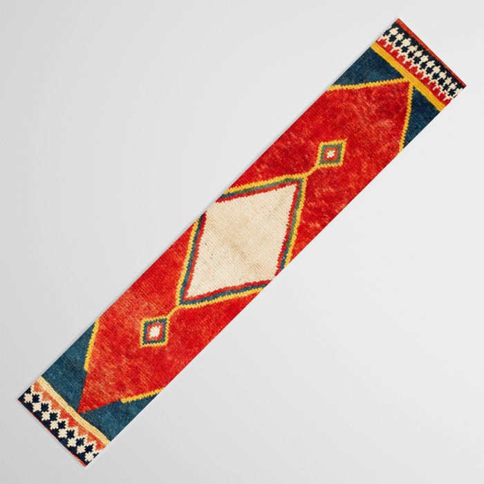 Qashqaâi Gabbeh Fars Southwest Persian Rug Print Table Runner Gallery Image 3