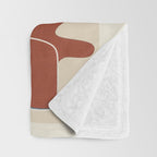 Organic Rhythms 6 Throw Blanket Gallery Image 3
