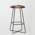 Identities, Woman Equality Human Rights, Female Individuality Feminist People, Friends Eclectic Bohemian Fashion Rustic Support System Painting  Stool Gallery Image 1