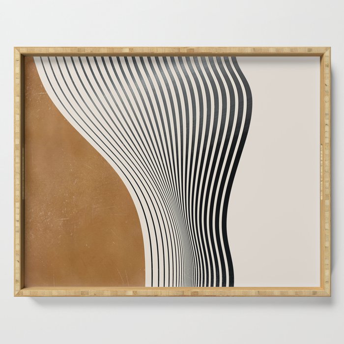 Abstract 18/2 Serving Tray Gallery Image 1