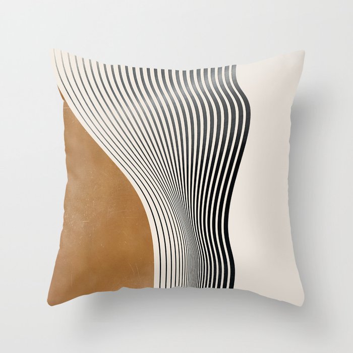 Abstract 18/2 Throw Pillow Gallery Image 6