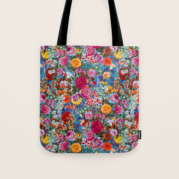 Multicolored Secret Garden Tote Bag Gallery Image 1