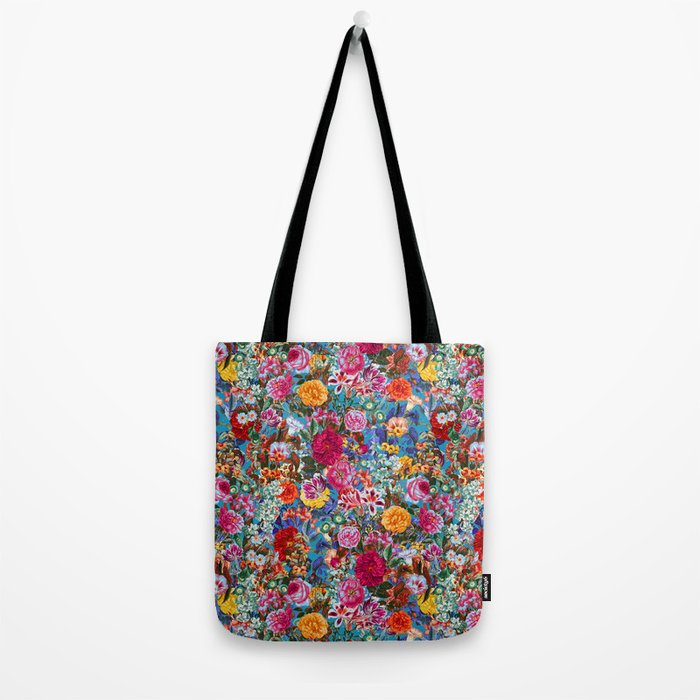 Multicolored Secret Garden Tote Bag Gallery Image 2