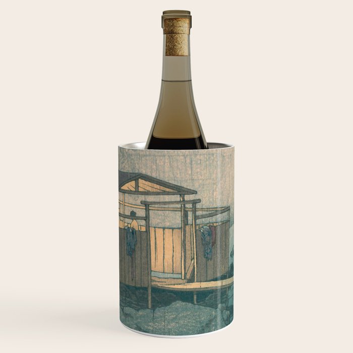 Rain At Shuzenji, Izu - Vintage Japanese Woodblock Print Art By Hasui Kawase Wine Chiller Gallery Image 3