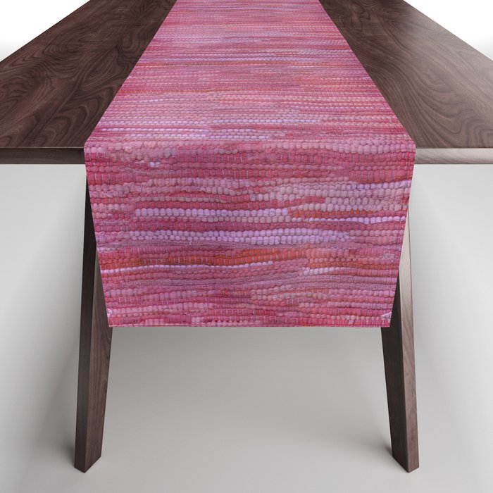 Old Market Textile in Pink Table Runner Gallery Image 1