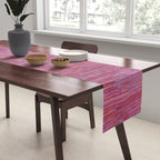 Old Market Textile in Pink Table Runner Gallery Image 2