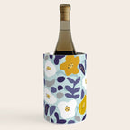 cooldown: blueshade floral pattern Wine Chiller Gallery Image 2