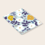 cooldown: blueshade floral pattern Notebook Gallery Image 2