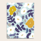 cooldown: blueshade floral pattern Notebook Gallery Image 4