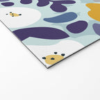 cooldown: blueshade floral pattern Welcome Mat Gallery Image 2