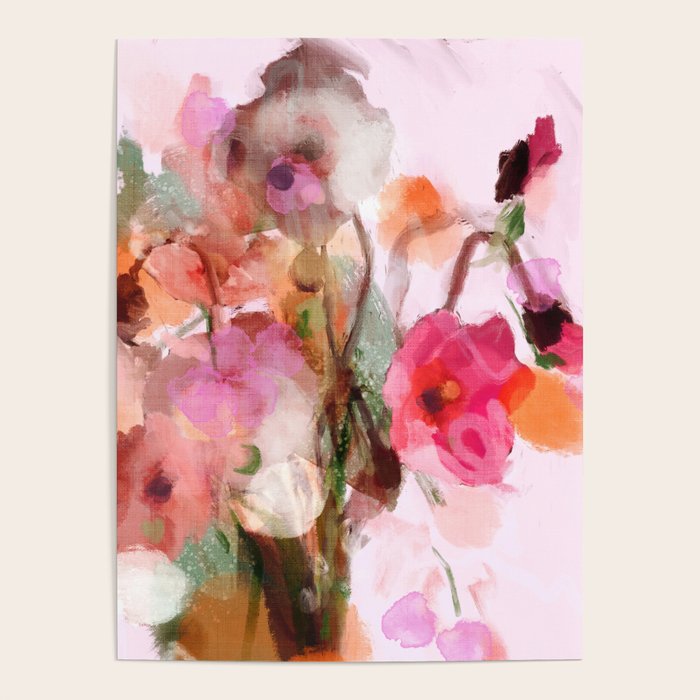 floral abstract 3 22 Poster Gallery Image 1
