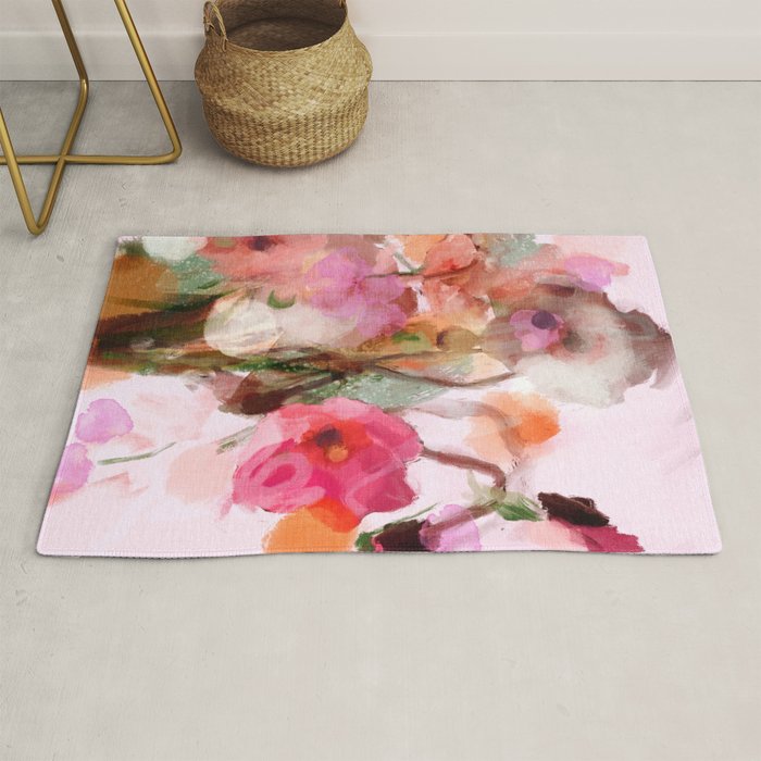 floral abstract 3 22 Rug Gallery Image 1