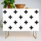 Swiss cross pattern Credenza Gallery Image 1