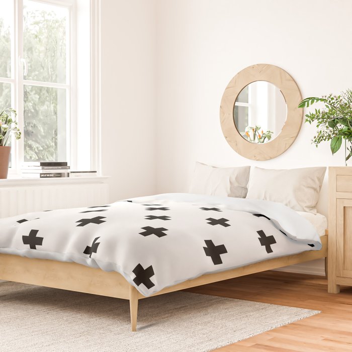 Swiss cross pattern Duvet Cover Gallery Image 2