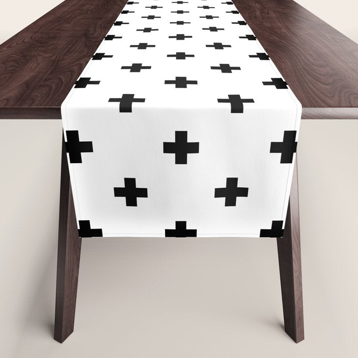 Swiss cross pattern Table Runner Gallery Image 1