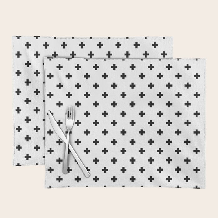 Swiss cross pattern Placemat Gallery Image 1