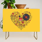 Music in every heartbeat Credenza Gallery Image 1