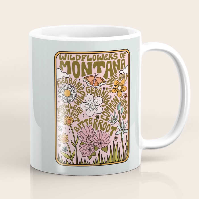 Montana Wildflowers Coffee Mug Gallery Image 1