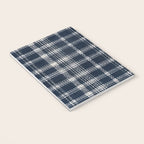 Cozy Blue Plaid  Notebook Gallery Image 3